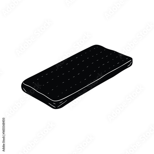 sleeping pad on white background