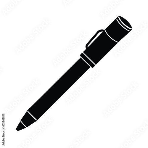 penlight isolated on white background