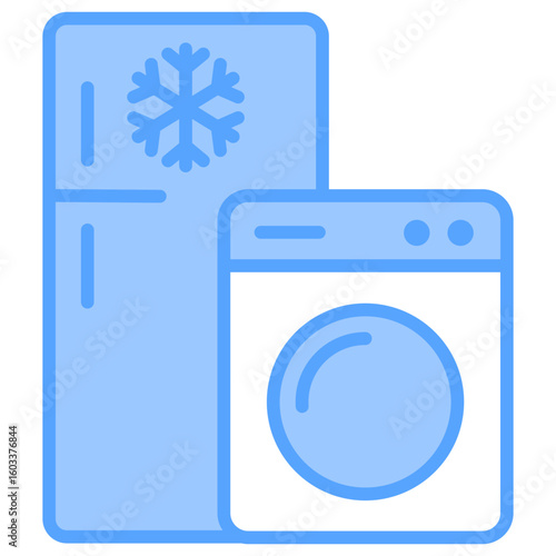 Appliances Blue Icon