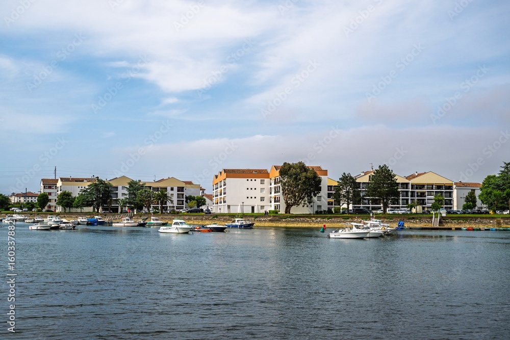 Obraz premium Saint-Jean-de-Luz, Nouvelle-Aquitaine, Pyrenees-Atlantiques, France, Europe