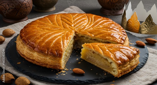 Galette des Rois French Frangipane King Cake