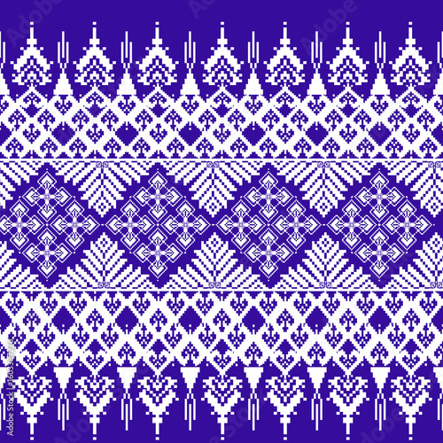 Pixel Ethnic Pattern Design blends traditional cultural motifs with the charm of digital pixel aesthetics. Inspired by tribal and indigenous textile patterns from around the world, su as Native Americ