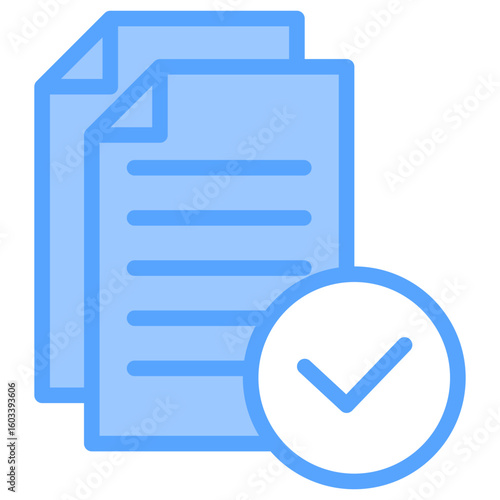 Liquidation Blue Icon