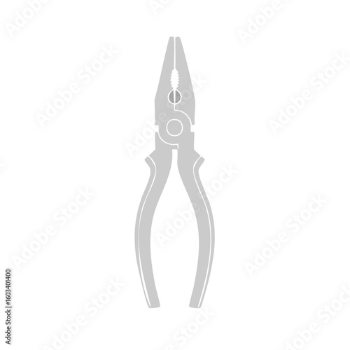 Isolated Needle Nose Pliers Hand Tool Construction Maintenance Repair