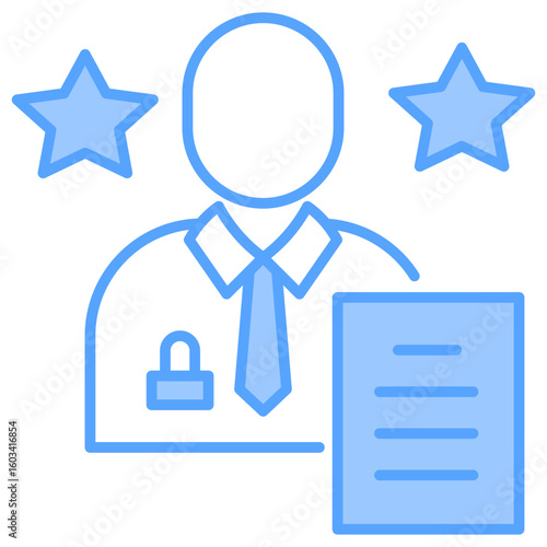 Competence Blue Icon