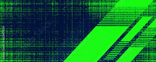 Abstract blue banner design vector, dynamic sporty horizontal background template for media promotion or web banner