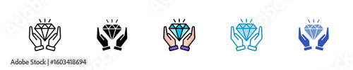 Value Proposition  Icon Set Multiple Style Collection