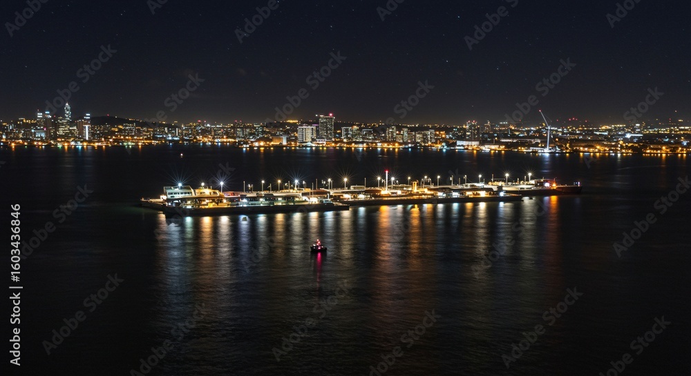Fototapeta premium a large body of water