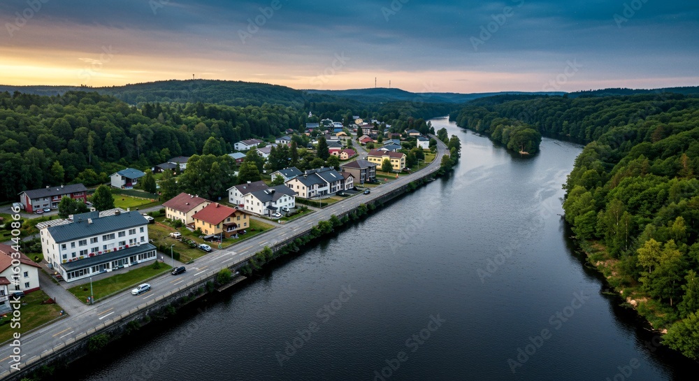 Fototapeta premium a body of water