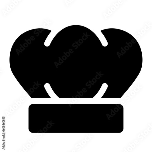 chef hat vector icon