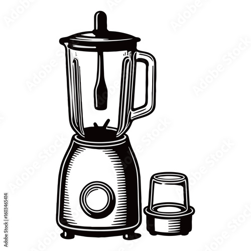 blender silhouette image with transparent background