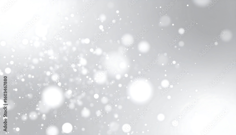 Fototapeta premium Abstract grayscale background with soft light and particles