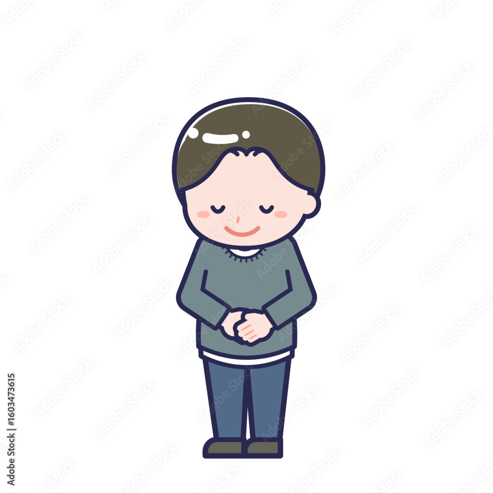 私服の大人/ななめ/男性 08 私服の大人/ななめ/男性 08