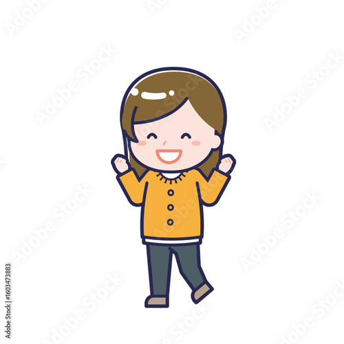 Wallpaper Mural 私服の大人／ななめ／女性 07 Torontodigital.ca