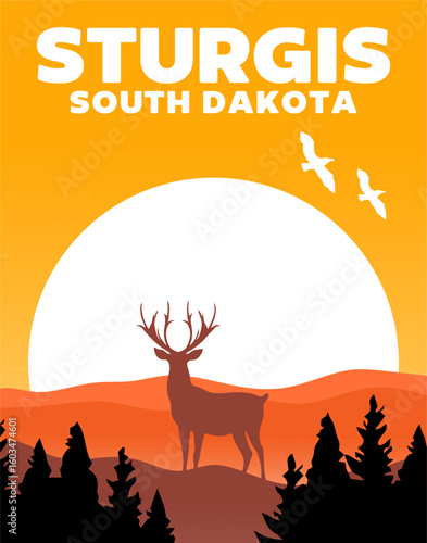 beautiful views in sturgis south dakota