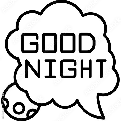 Good Night Icon