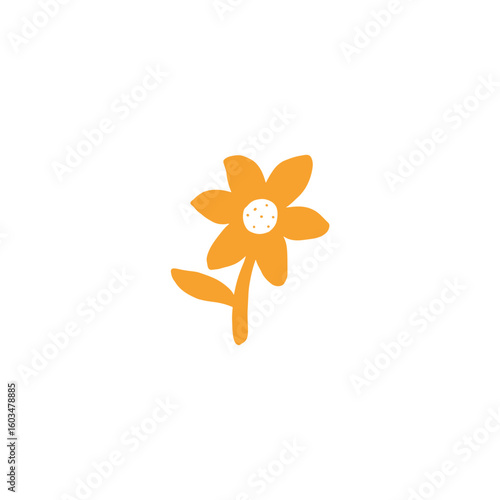 Flower graphic design vector illustration