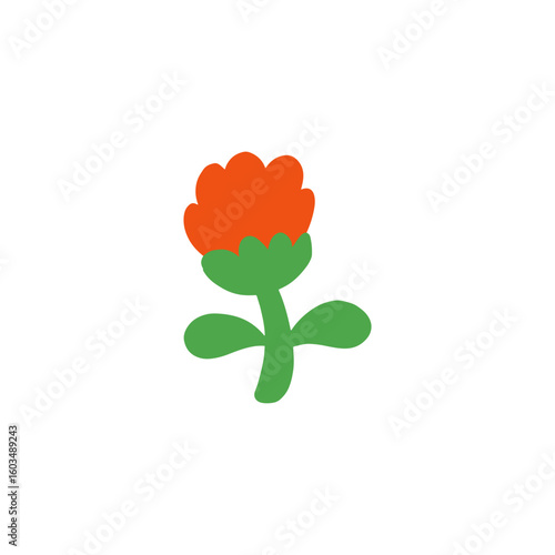 Flower graphic design vector illustration