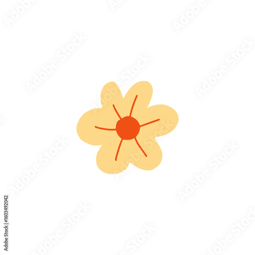 Flower graphic design vector illustration