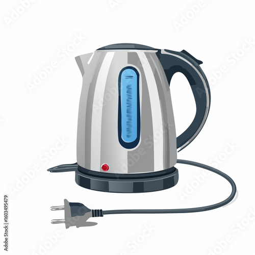 Electric kettle base – Base of a detached kettle with plug.

