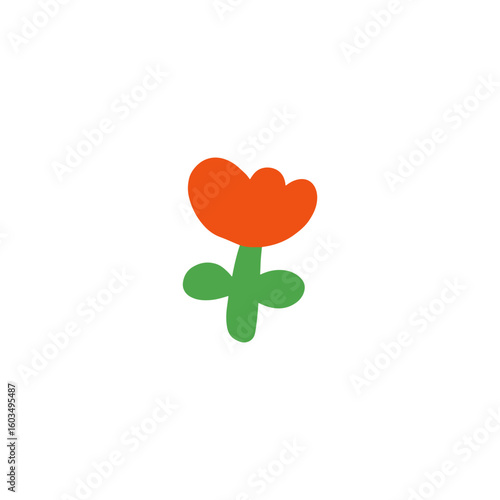 Flower graphic design vector illustration