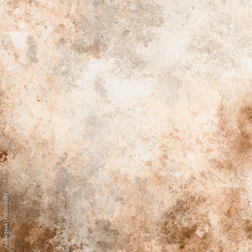 Wallpaper Mural An abstract watercolor painting featuring a blend of beige, brown, and gray tones,  Torontodigital.ca
