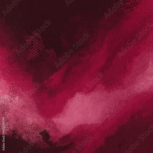 Wallpaper Mural An abstract image with a dark crimson color scheme, featuring a blend of lighter and darker shades creating a cloudy, textured effect.  The texture is grainy and slightly mottled throughout Torontodigital.ca