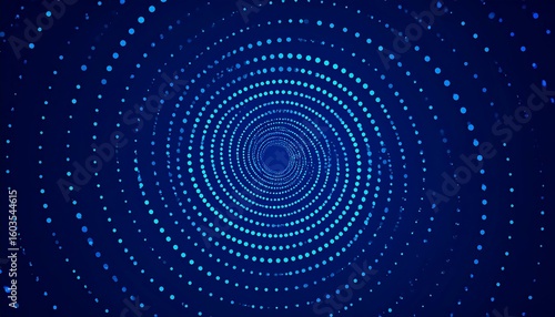 Wallpaper Mural Abstract swirling spiral design with dotted lines Torontodigital.ca