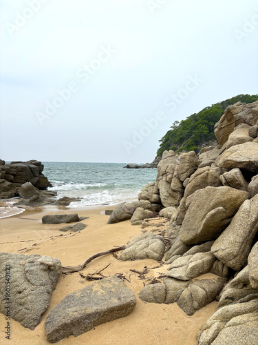 Vistas de Mar y agua desde playa o montaña