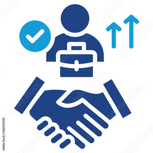 Succession Communication glyph color icon