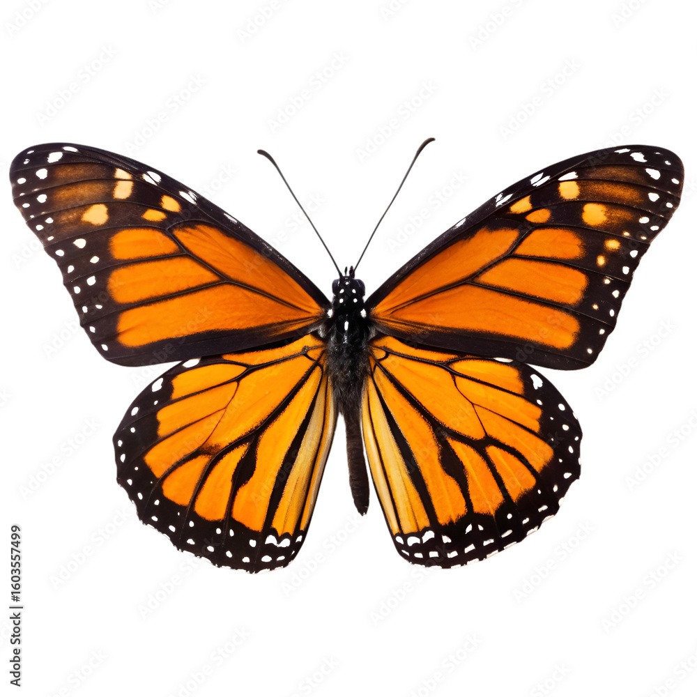 Fototapeta premium butterfly isolated on white background