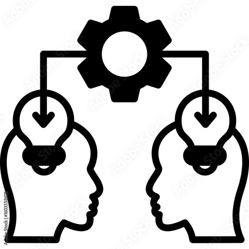 Knowledge Transfer mixed icon