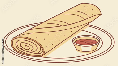 Delicious dosa recipe south indian crepe with sambar and chutney on plate for breakfast and dinner 100 char