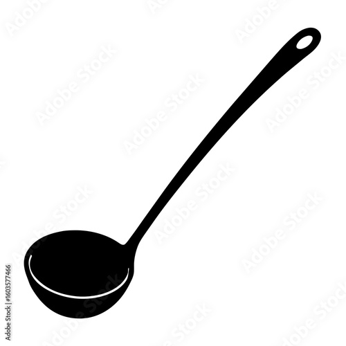 spoon on a white