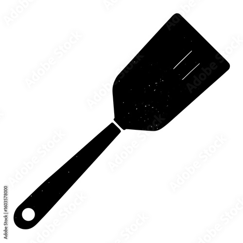 kitchen spatula isolated on white