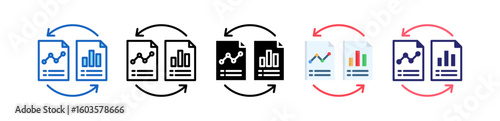 Compare Multiple Style Icon Set Collection.  