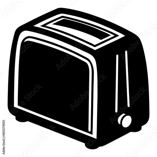 illustration of a toaster