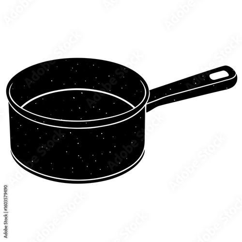 frying pan isolated on white