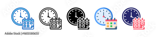 Planning Multiple Style Icon Set Collection.  