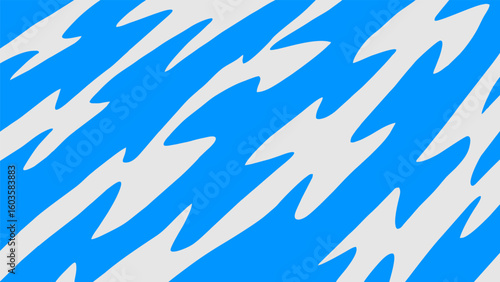 sport blue background zigzag modern vector design