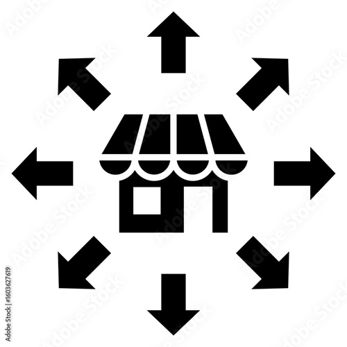 Business Opportunity Icon Glyph Version