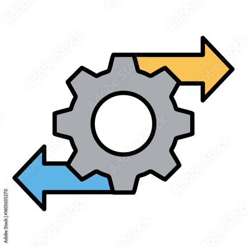 Divergence Icon Color Version