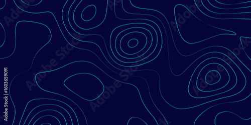 Vector illustration. wave Line topography map contour. White wave paper curved reliefs abstract background. map patterns, topography line map. Vintage outdoors style. world map old style, bright, arts