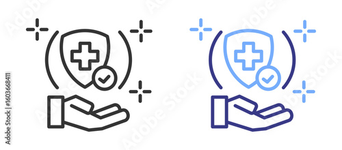 Health and Hygiene icon color