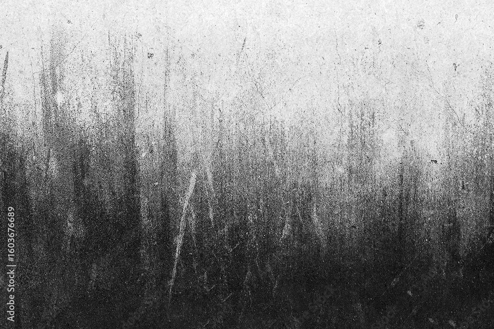 Fototapeta premium Black and White Grunge Wall