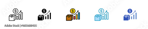 Product Demand  Icon Set Multiple Style Collection