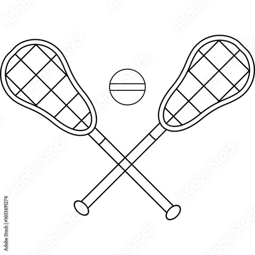 Lacrosse Sport Icon