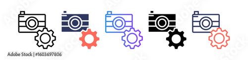 Photo Setting multiple icon