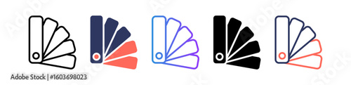 Color Swatches multiple icon