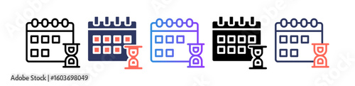 Deadline multiple icon